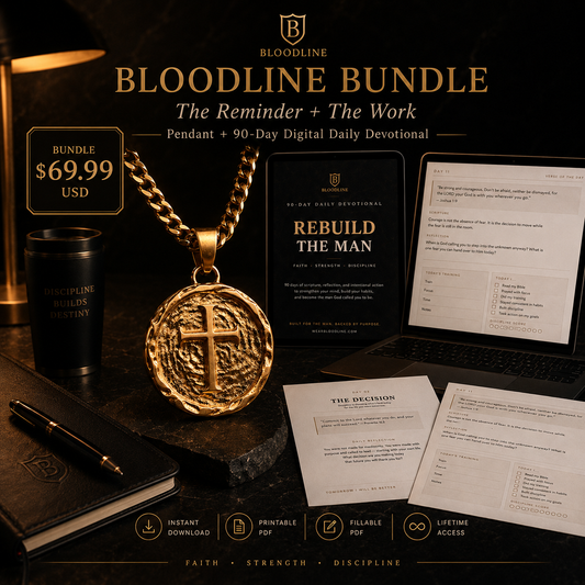 BLOODLINE Digital Bundle — Pendant + 90-Day Daily Devotional